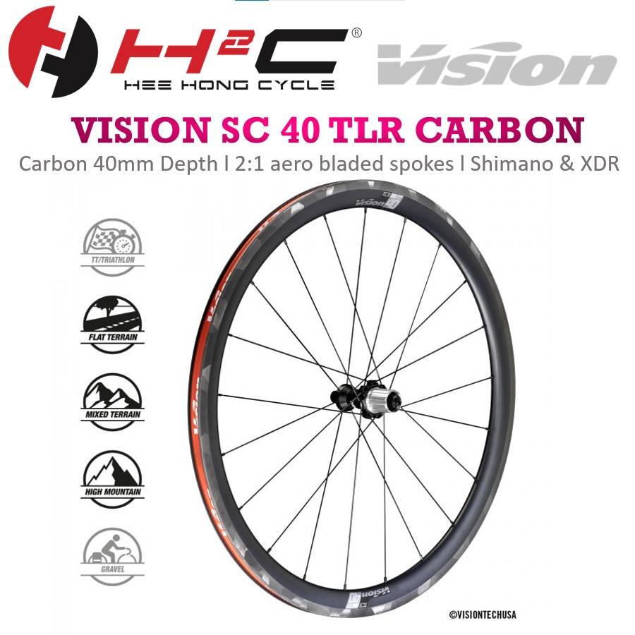vision rim brake wheels